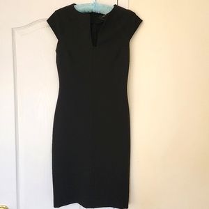 Zara Black Knee Length / Midi Dress, size S, worn once